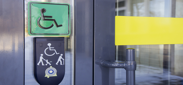 automatic handicap door opener in Benicia